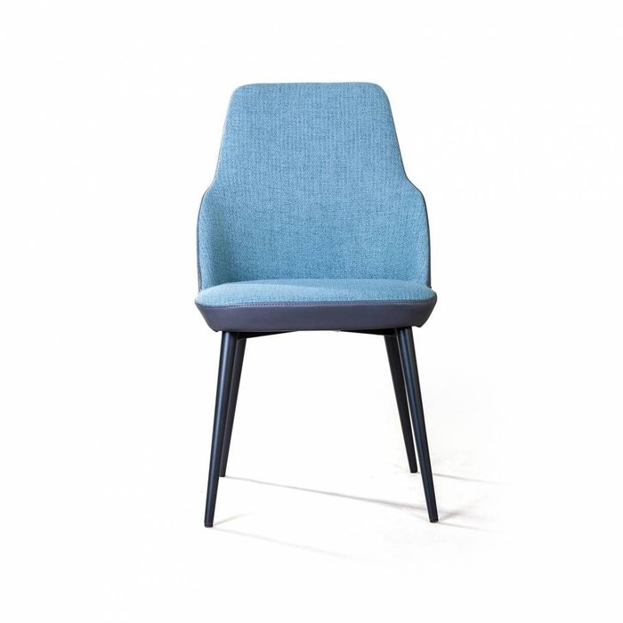 Стул Frank синего цвета - лучшие Обеденные стулья в INMYROOM