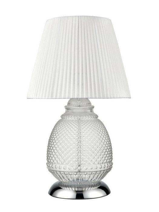 Настольная лампа Fiona с белым абажуром  - купить Настольные лампы по цене 16590.0