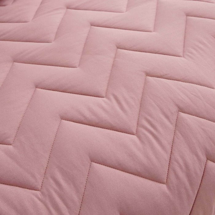 Покрывало с наволочками Робби 230х250 розового цвета - лучшие Покрывала в INMYROOM