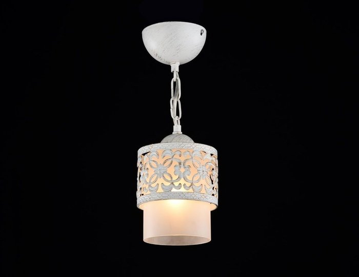 Подвесной светильник Teofilo белый с золотистым патинированием - лучшие Подвесные светильники в INMYROOM