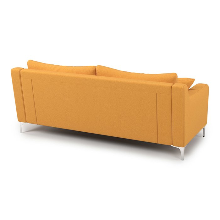 Диван Mendini ST (204 см) желтого цвета - лучшие Прямые диваны в INMYROOM