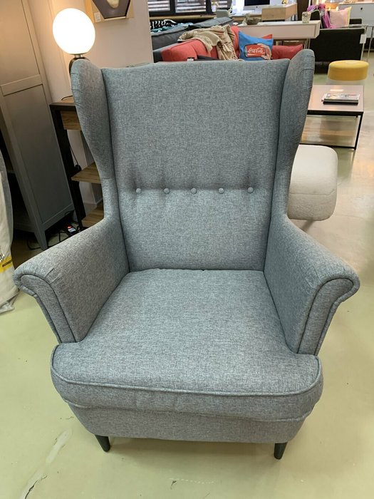 Кресло Бенон серого цвета - лучшие Интерьерные кресла в INMYROOM