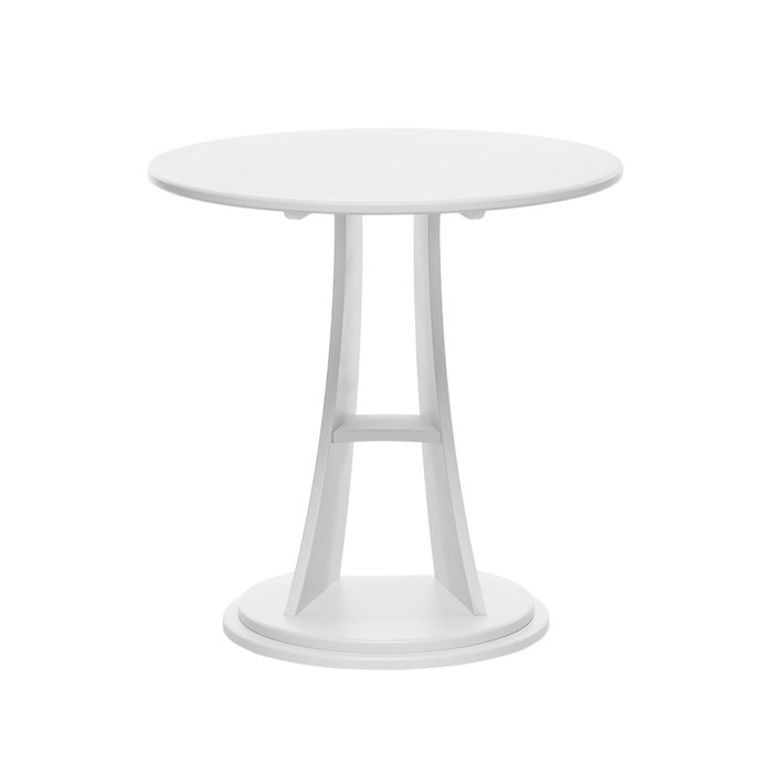 Приставной столик Акцент белого цвета - купить Кофейные столики по цене 9043.0