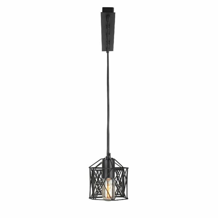 Подвесной светильник V4382-1/3S (металл, цвет черный) - лучшие Подвесные люстры в INMYROOM