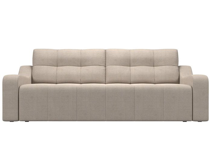 Прямой диван-кровать Итон бежевого цвета - купить Прямые диваны по цене 47999.0