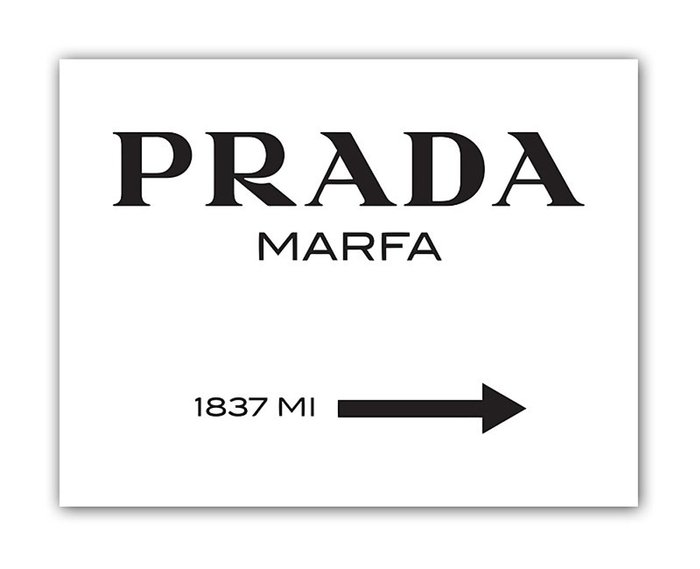 Постер "Prada Marfa" А3