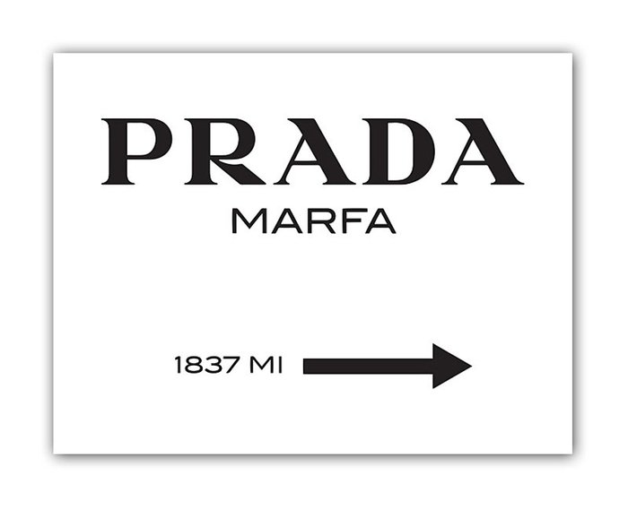 Постер "Prada Marfa" А3 Постер "Prada Marfa" А3