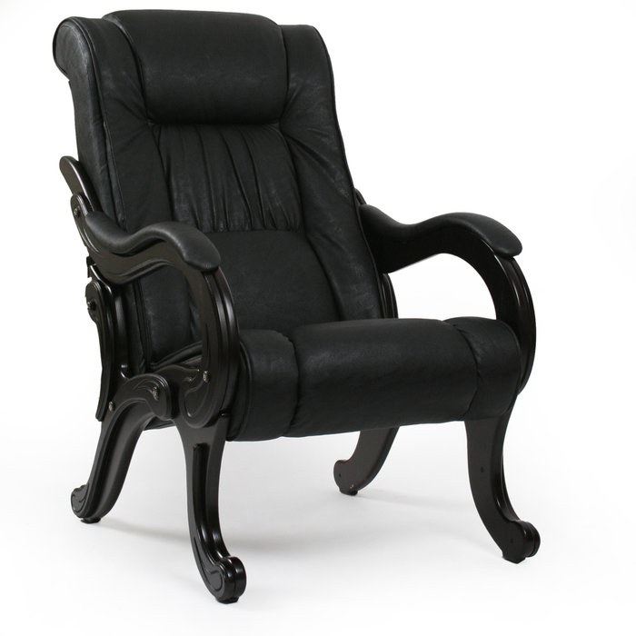 Кресло для отдыха Модель 71 черного цвета