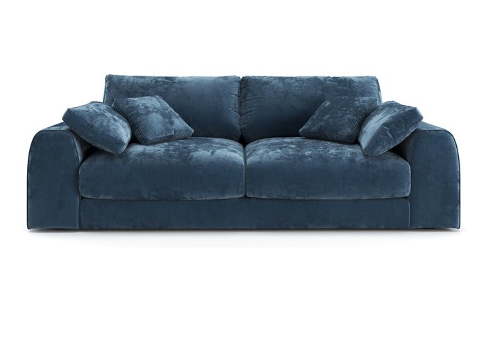 Диван-кровать Island синего цвета - купить Прямые диваны по цене 157790.0