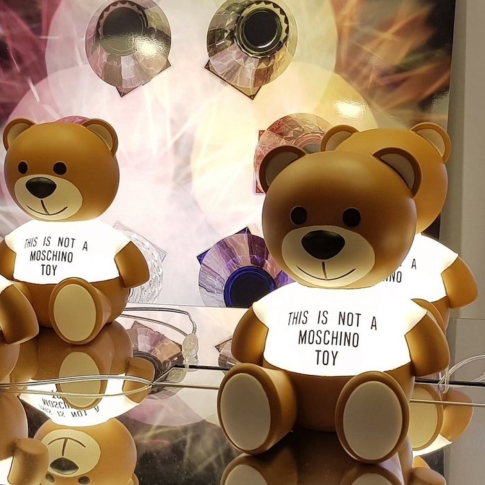 Дизайнерская настольная лампа-медвежонок Toy Moschino  - купить Настольные лампы по цене 31100.0