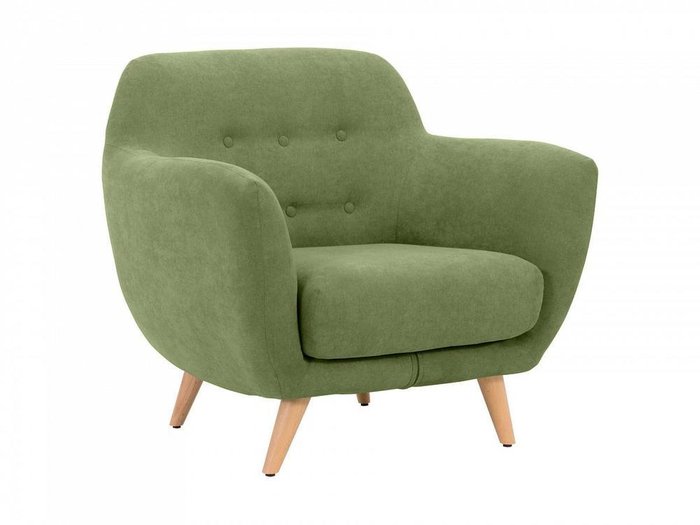 Кресло Loa зеленого цвета - купить Интерьерные кресла по цене 40860.0