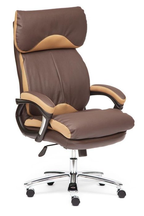 Кресло офисное Grant коричневого цвета