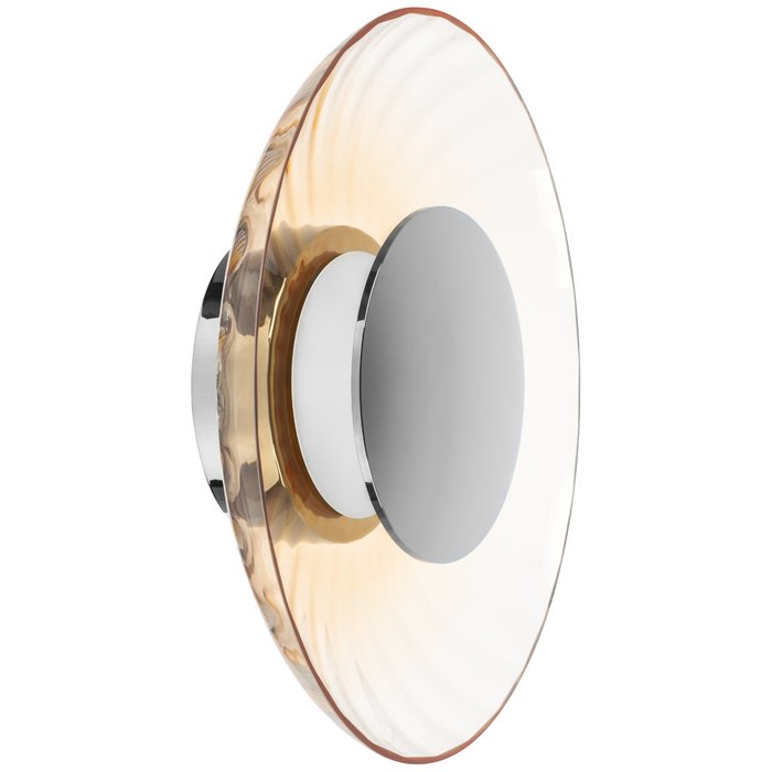 Настенно-потолочный светильник CELESTA LED 24W 600LM ХРОМ/КОНЬЯЧНЫЙ 3000K Настенно-потолочный светильник CELESTA LED 24W 600LM ХРОМ/КОНЬЯЧНЫЙ 3000K
