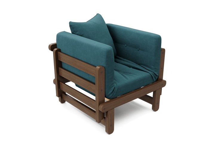 Кресло Сламбер темно-голубого цвета - лучшие Интерьерные кресла в INMYROOM