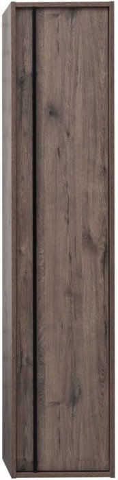 Шкаф-пенал Lino коричневого цвета - лучшие Пеналы для ванной комнаты в INMYROOM