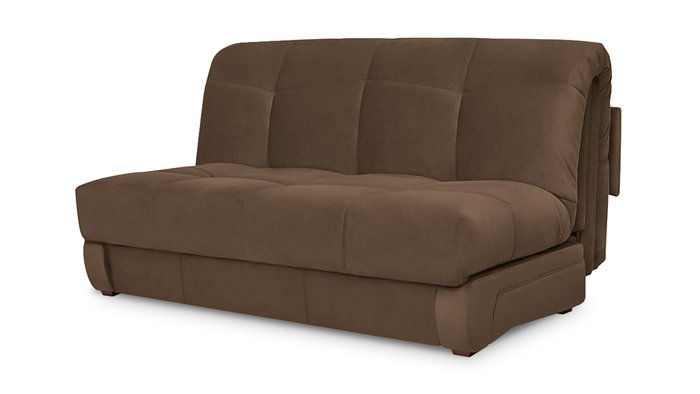 Диван-кровать Юпитер коричневого цвета - купить Прямые диваны по цене 64500.0