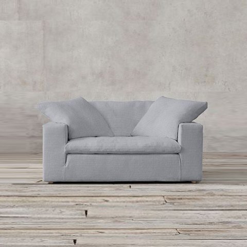 Кресло Капри серого цвета - лучшие Интерьерные кресла в INMYROOM
