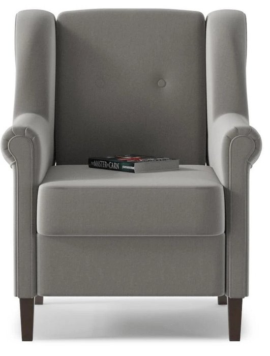 Кресло Бургос Gray серого цвета - купить Интерьерные кресла по цене 16379.0