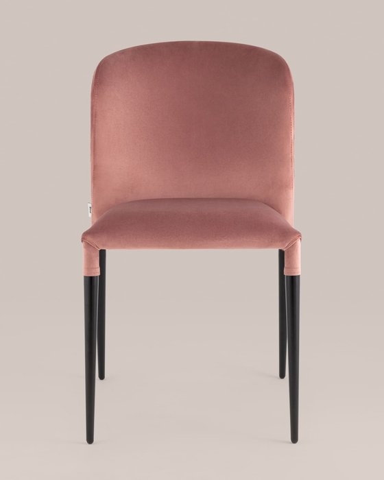 Стул Лори пыльно-розового цвета - лучшие Обеденные стулья в INMYROOM