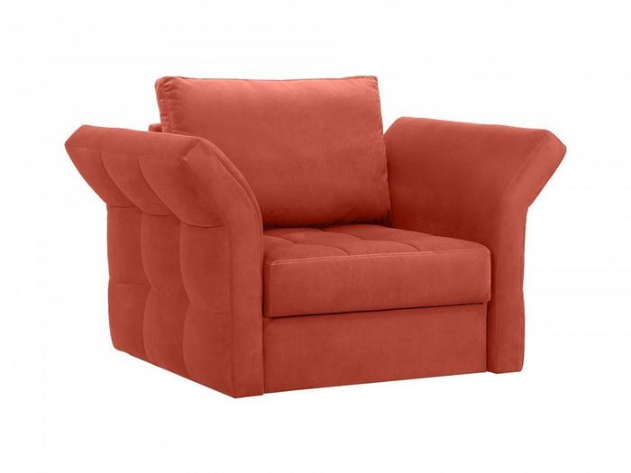 Кресло Wing кораллового цвета - купить Интерьерные кресла по цене 40590.0