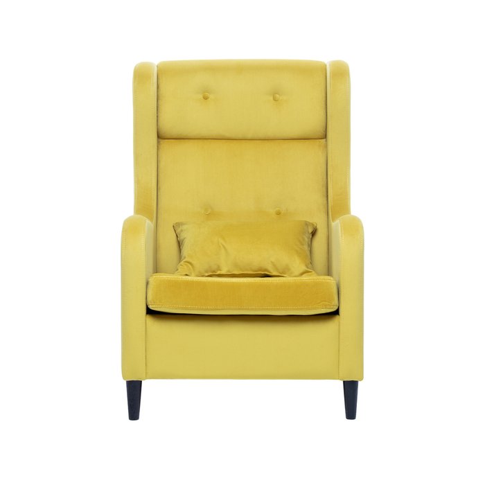 Кресло Галант желтого цвета - купить Интерьерные кресла по цене 26060.0