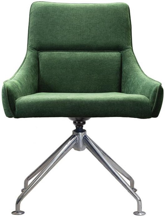 Стул Jean Spider Сканди зеленого цвета  - лучшие Офисные кресла в INMYROOM