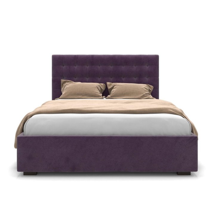 Кровать Finlay с подъемным механизмом сиреневая 160х200 - купить Кровати для спальни по цене 67900.0