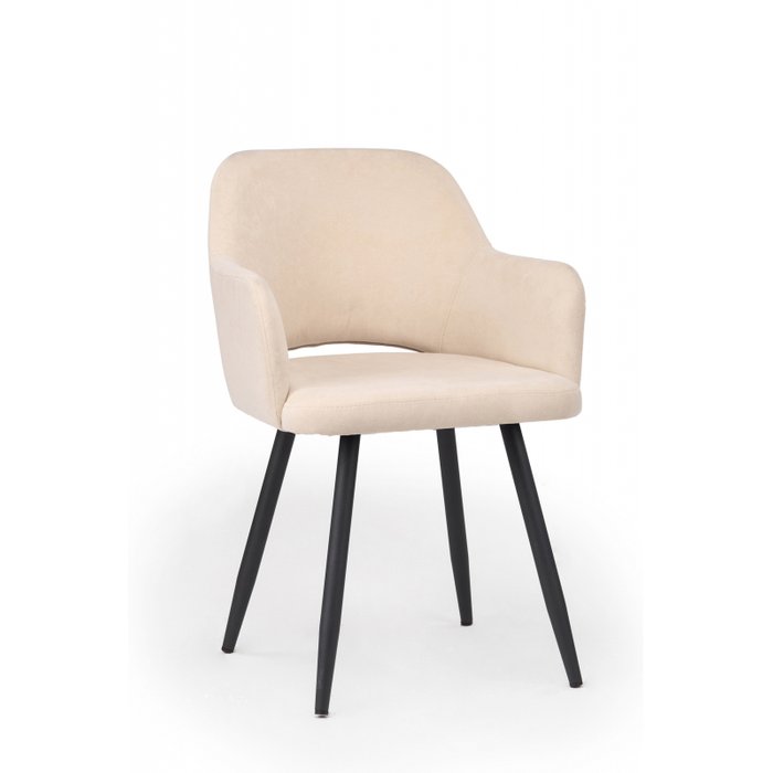 Обеденный стул Эолин 360 бежевого цвета вращающийся - купить Обеденные стулья по цене 9020