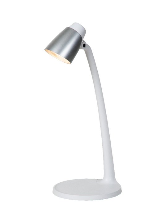 Настольная лампа Ludo 18660/05/31 (пластик, цвет серебро)