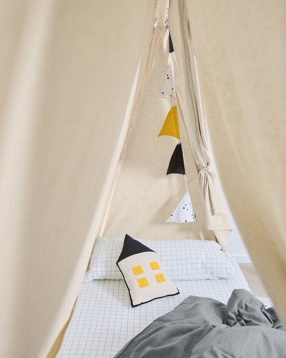 Подушка Nisi 35х20 из хлопка - лучшие Декоративные подушки в INMYROOM Подушка Nisi 35х20 из хлопка - лучшие Декоративные подушки в INMYROOM