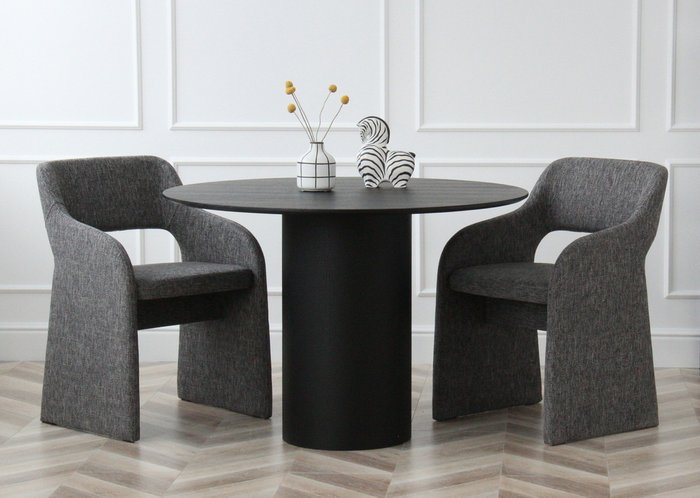 Стол обеденный Type D 110 черного цвета - купить Обеденные столы по цене 60900.0