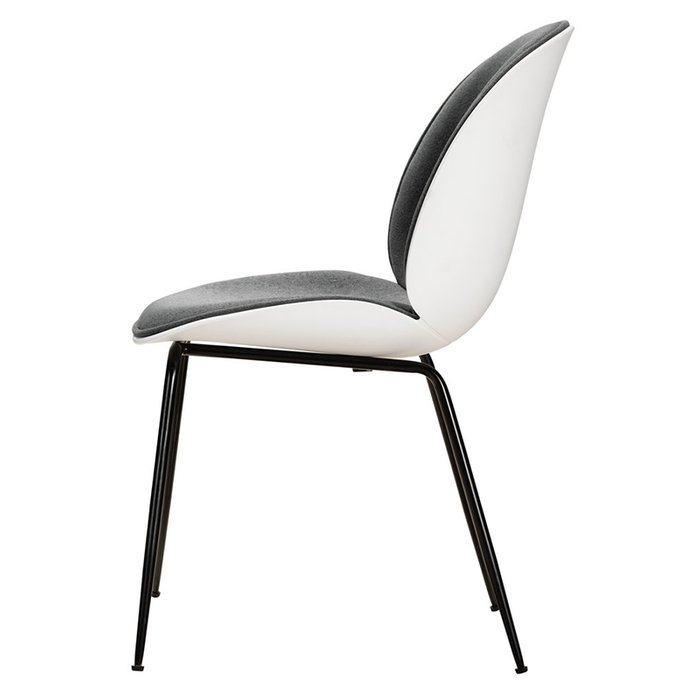 Стул Beetle Grey серого цвета - лучшие Обеденные стулья в INMYROOM
