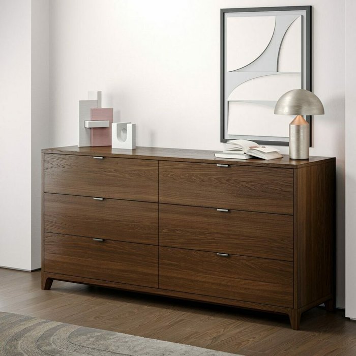 Комод Case CS059 коричневого цвета - лучшие Комоды в INMYROOM Комод Case CS059 коричневого цвета - лучшие Комоды в INMYROOM