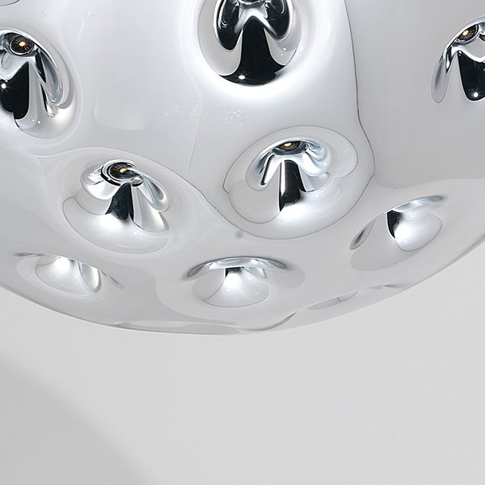 Подвесной светильник B.lux Vanlux "ROUND CHROME" из поликарбоната с зеркальным покрытием - лучшие Подвесные светильники в INMYROOM