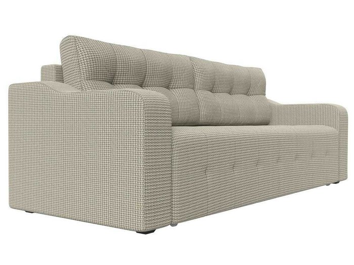 Прямой диван-кровать Лиссабон серо-бежевого цвета - лучшие Прямые диваны в INMYROOM