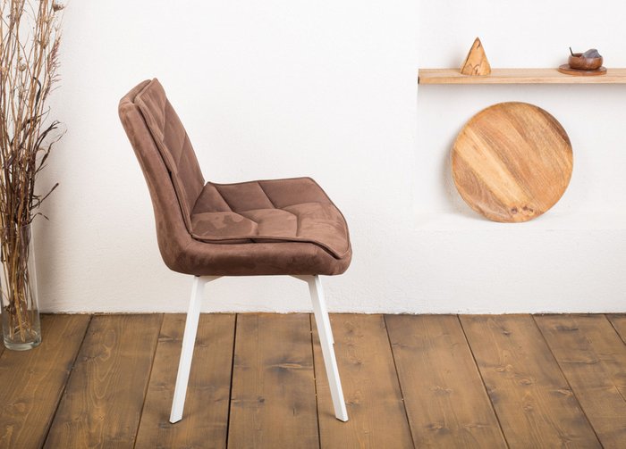 Стул Capella коричневого цвета  - купить Обеденные стулья по цене 8990.0