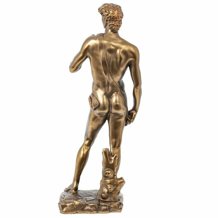 Фигура декоративная Давид золотого цвета - лучшие Фигуры и статуэтки в INMYROOM