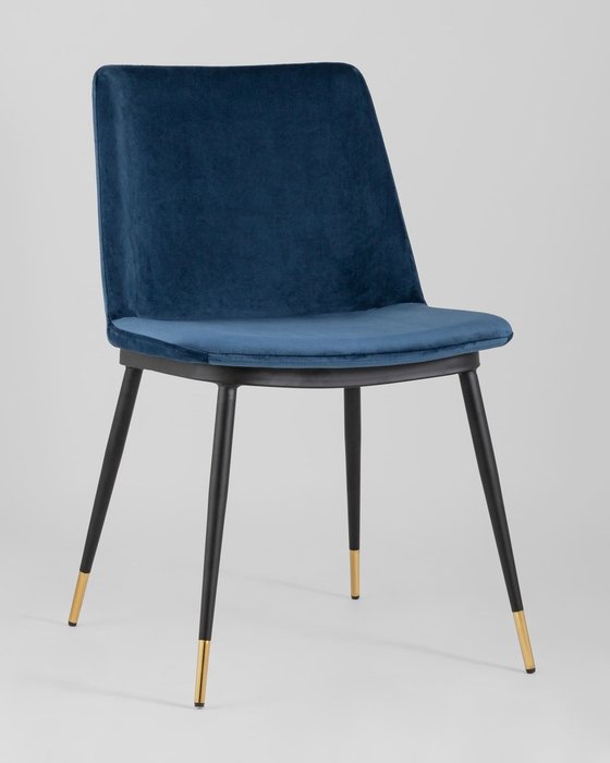 Стул Мелисса синего цвета  - купить Обеденные стулья по цене 9290.0