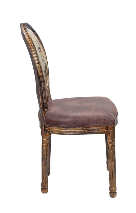Стул Volker brown бежево-коричневого цвета - лучшие Обеденные стулья в INMYROOM