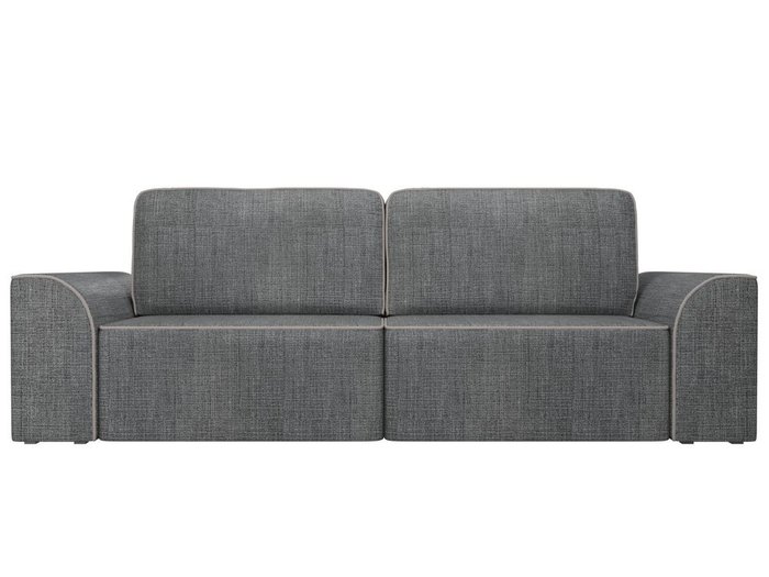 Прямой диван-кровать Вилсон серого цвета - купить Прямые диваны по цене 50990.0