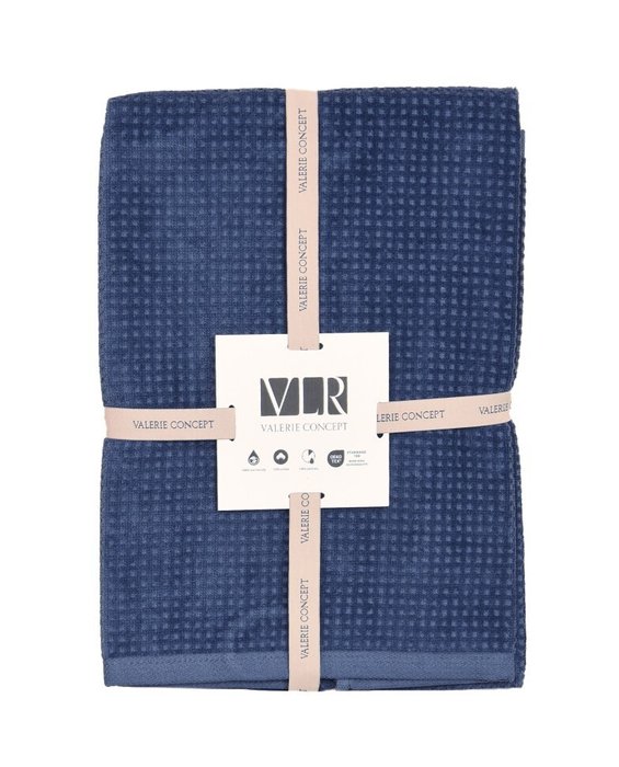 Полотенце TVC S2 синего цвета