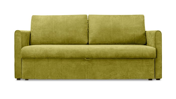 Диван-кровать Хьюго горчичного цвета - купить Прямые диваны по цене 62500.0