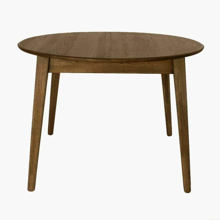 Раздвижной обеденный стол Стокгольм коричневого цвета