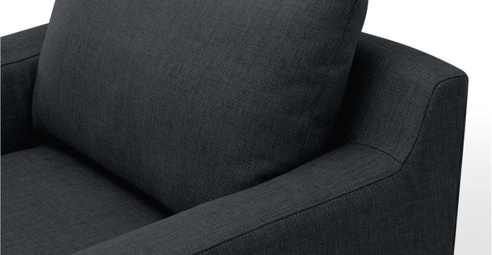 Кресло Collide черного цвета - лучшие Интерьерные кресла в INMYROOM