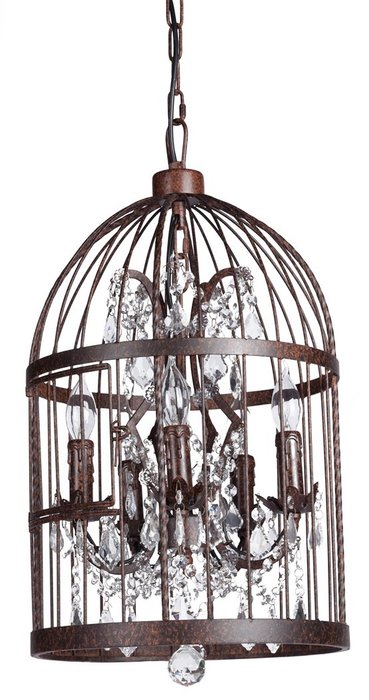 Люстра Vintage Birdcage Vol.II - купить Потолочные светильники по цене 35000.0 Люстра Vintage Birdcage Vol.II - купить Потолочные светильники по цене 35000.0