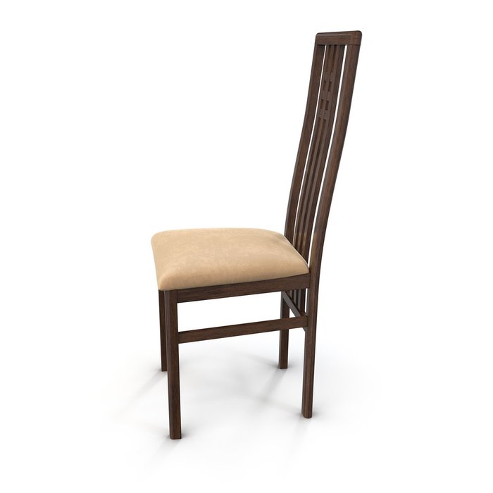 Деревянный стул Palermo U коричнево-бежевого цвета - лучшие Обеденные стулья в INMYROOM