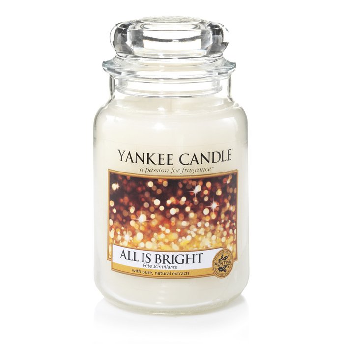 Ароматическая свеча Yankee Candle All is bright / Светло и Ярко