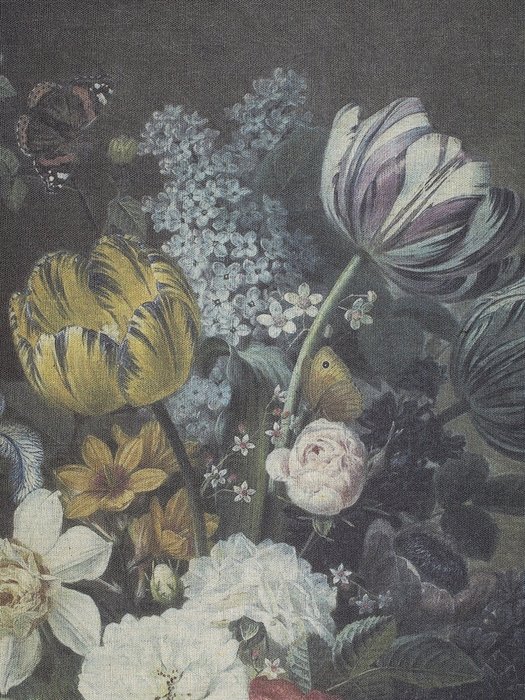 Картина подвесная Букет" серого цвета - купить Декор стен по цене 1690.0
