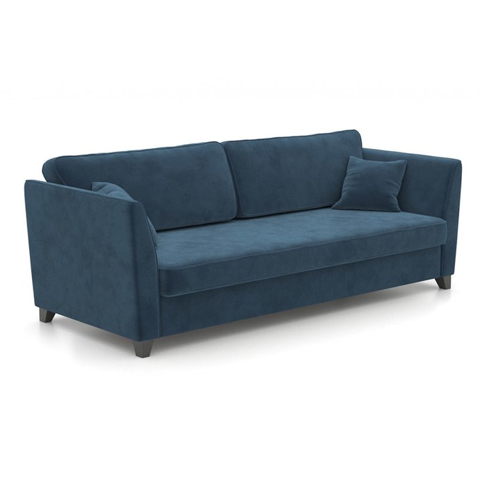 Диван-кровать Wolsly EKL синего цвета - купить Прямые диваны по цене 68300.0