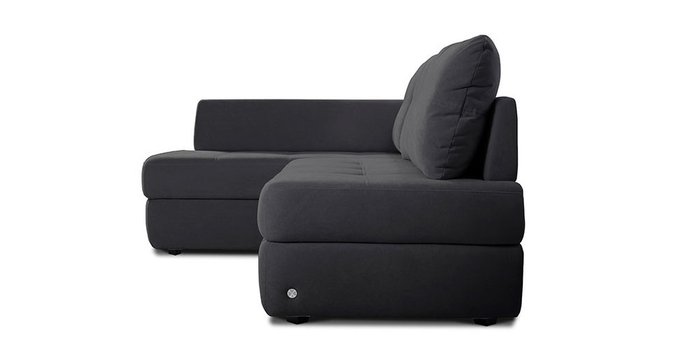 Угловой диван-кровать Арно темно-серого цвета - лучшие Угловые диваны в INMYROOM